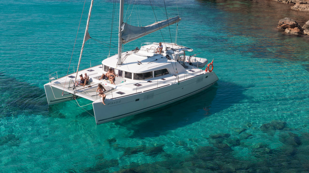 Lagoon 440 catamaran charter in Marbella