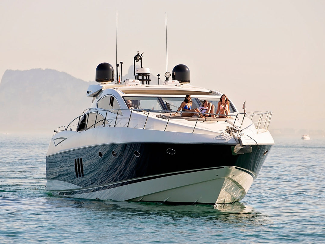 Sunseeker Predator 72 yacht for charter in Marbella