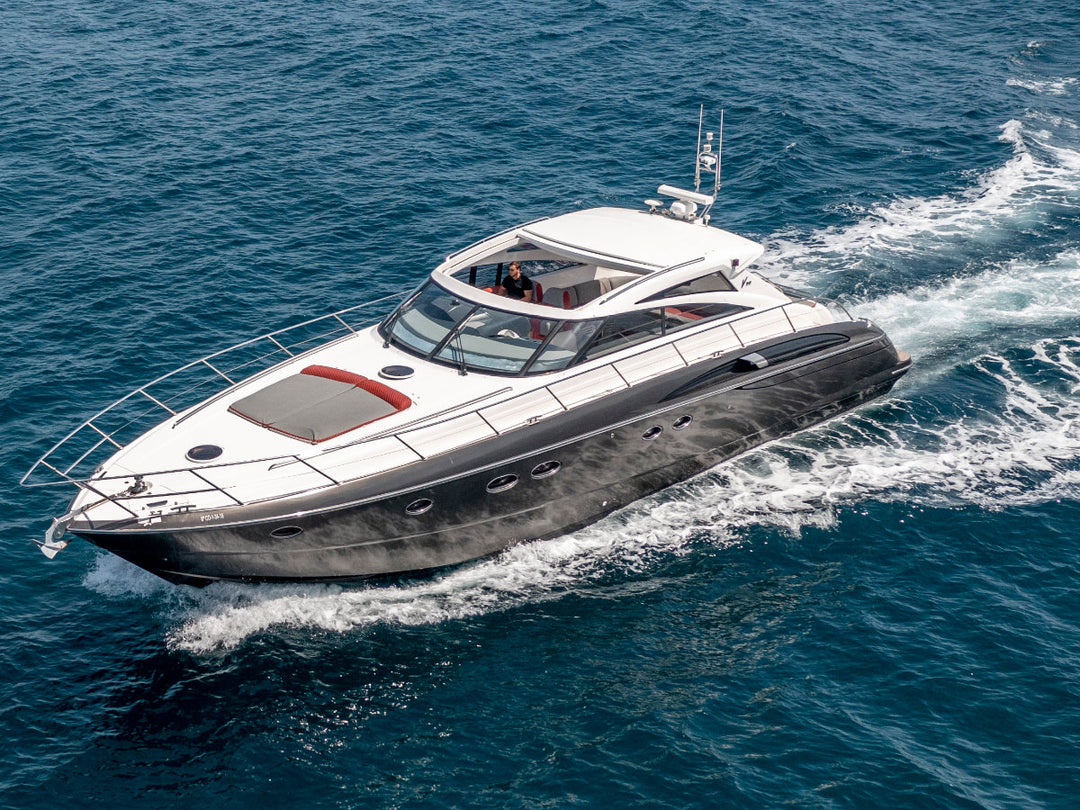 Princess V58 yacht for charter in Marbella