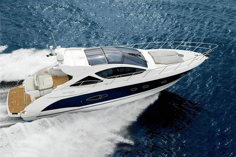 Atlantis 50 motor yacht charter in Marbella